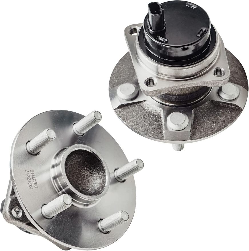 Rear Wheel Hub and Bearing - 512217 x2