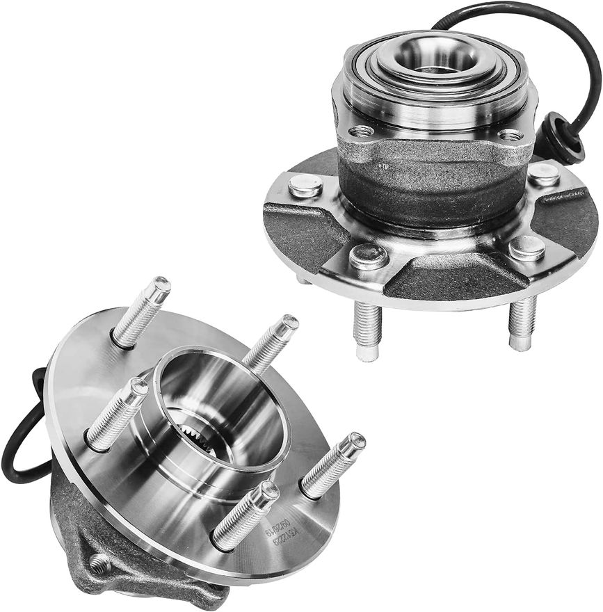 Rear Wheel Hub and Bearing - 512229 x2