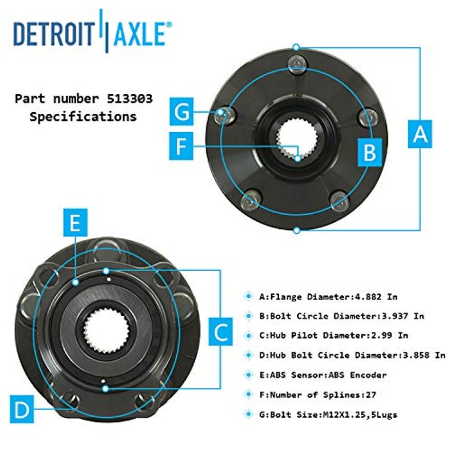 Front Hub Details