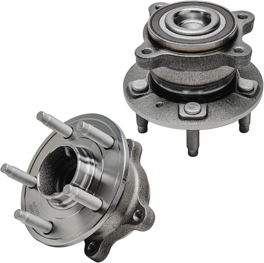 Rear Wheel Hub and Bearing - 512446 x2