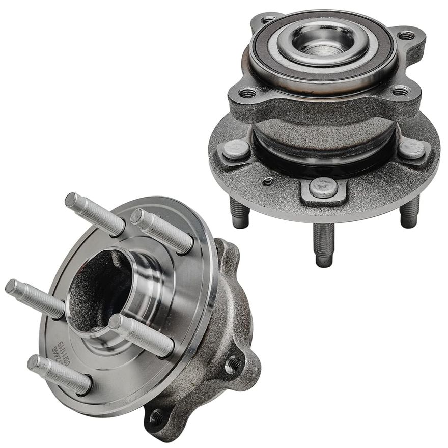 Rear Wheel Hub and Bearing - 512446 x2