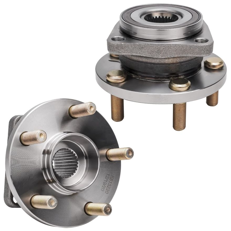 Front Wheel Hub and Bearing - 513220 x2