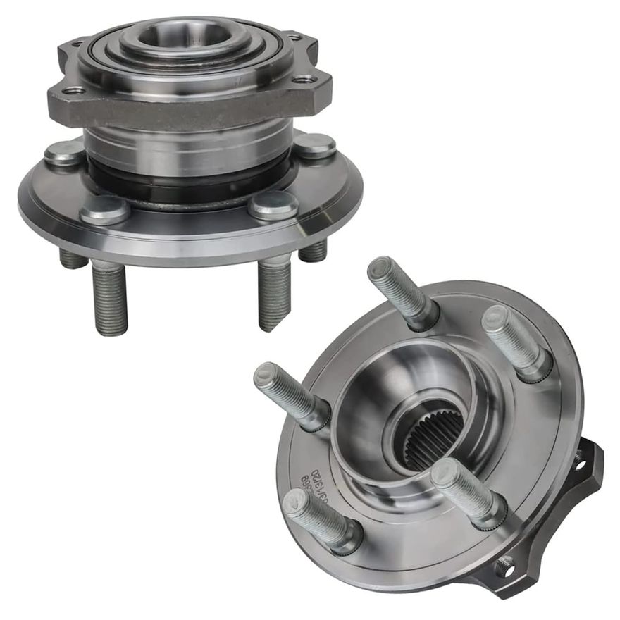 Rear Wheel Hub and Bearing - 512369 x2