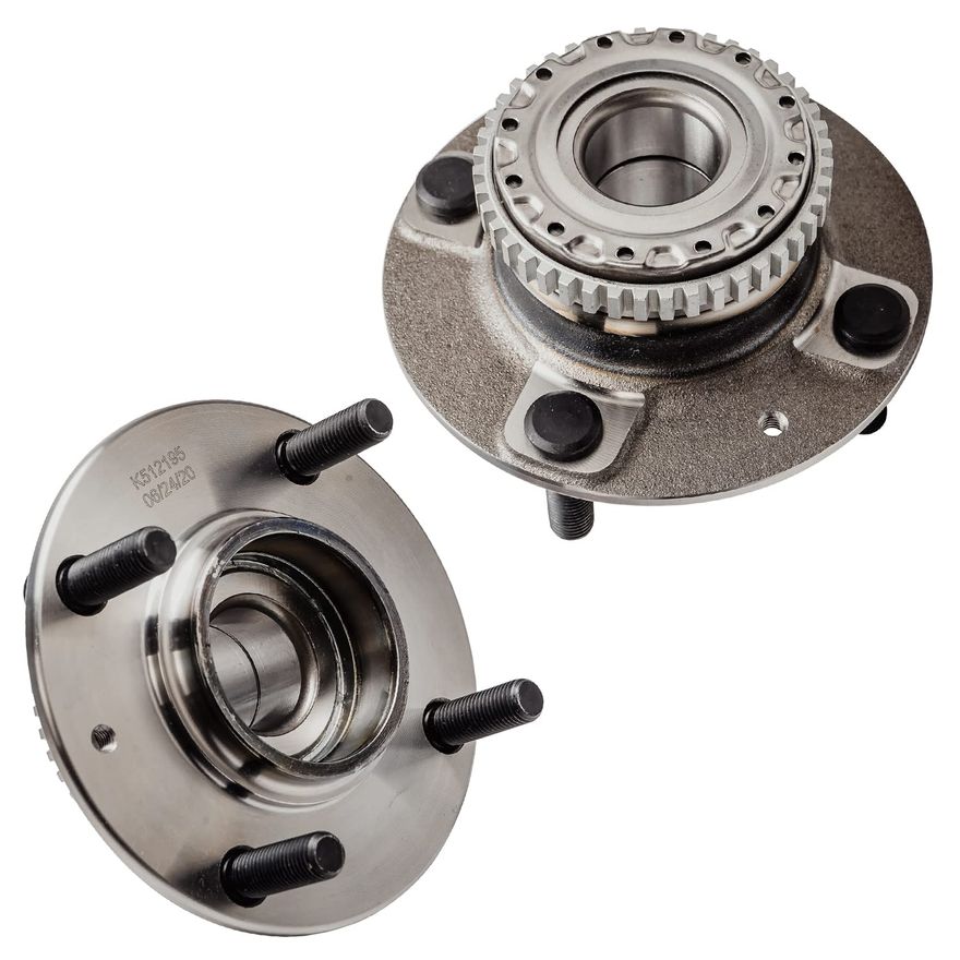 Rear Wheel Hub and Bearing - 512195 x2