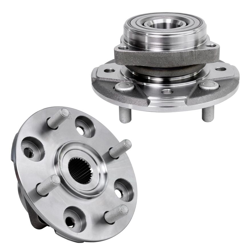 Main Image - Front Wheel Hub and Bearings