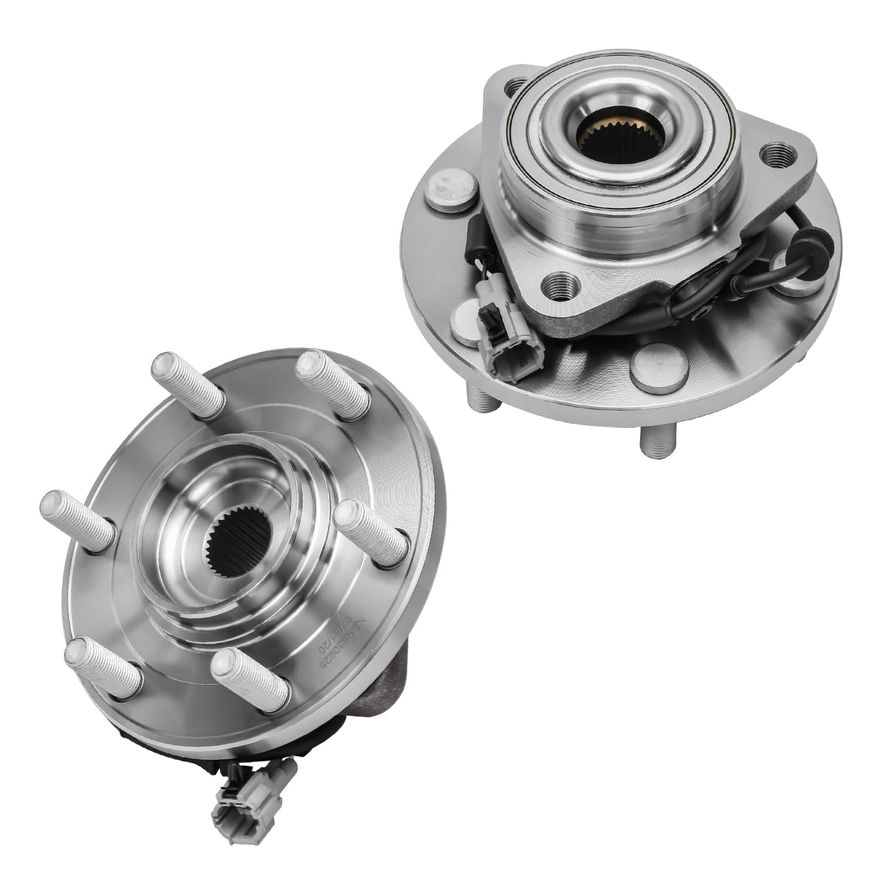 Main Image - Front Wheel Hub and Bearings