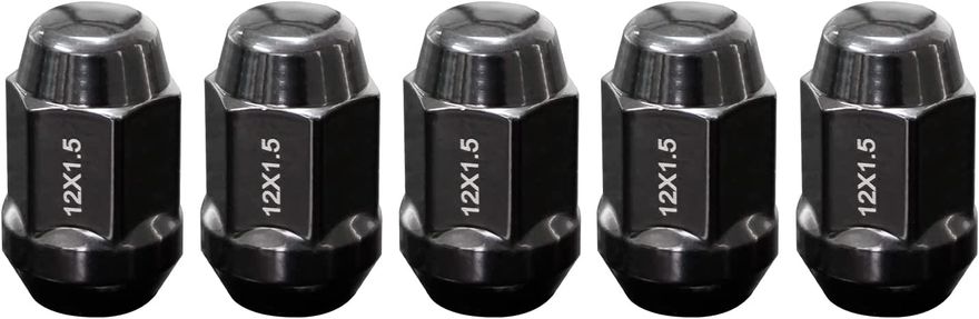 Wheel Lug Nut - 1707SBKx10