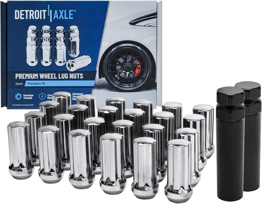 Main Image - Wheel Lug Nuts w/Socket Key