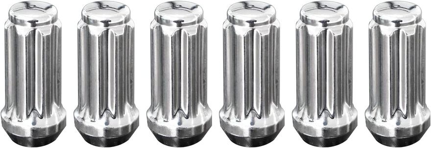 Wheel Lug Nut w/Socket Key - 3809LCHx17