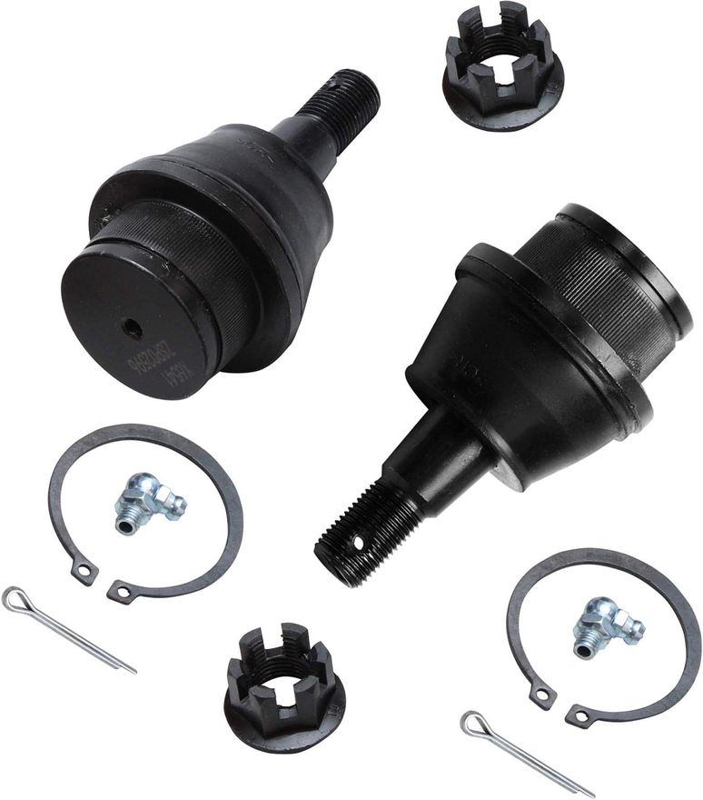 4pc Front Upper Lower Ball Joints Suspension Kit