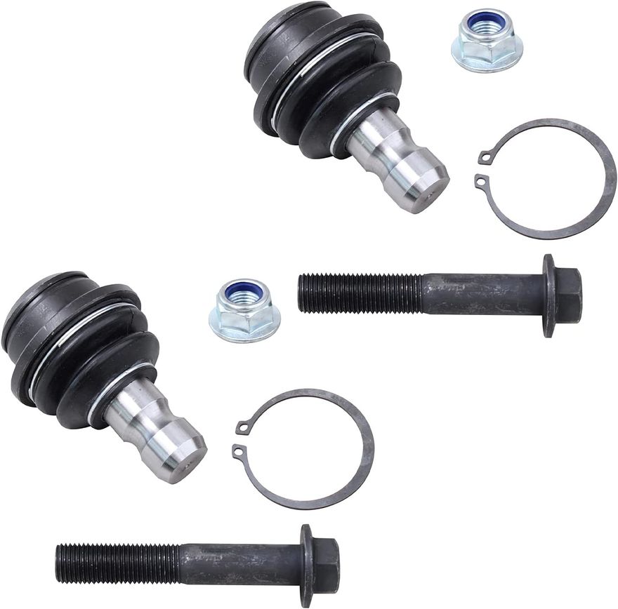 2007 Nissan Armada 4pc Front Upper Lower Ball Joints Suspension Kit