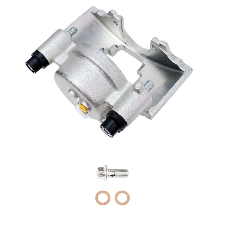 thumbnail image 2 of Detroit Axle Front Driver Side Brake Caliper For GMC/Chevy Trucks & Suburban – 10-Year Warranty 2 of 4