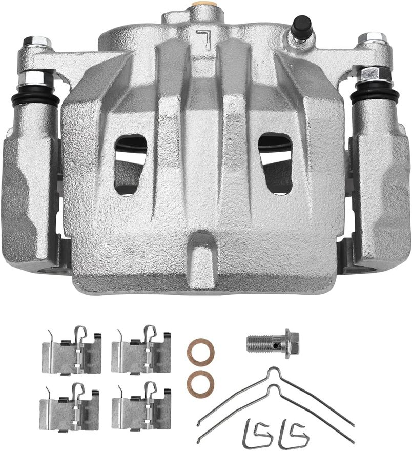ACDelco 18FR1935N Professional Rear Driver Side Brake Caliper Assembly - View #8