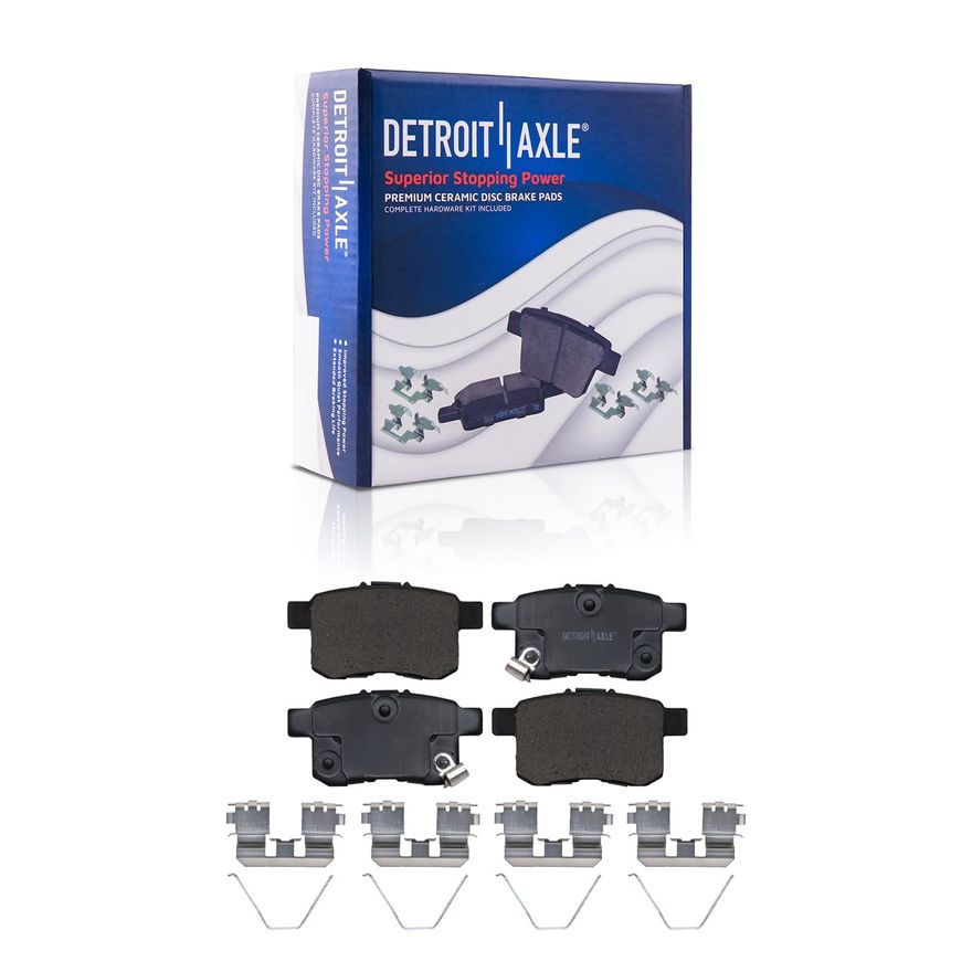 Rear Ceramic Brake Pad - P-1451 x2