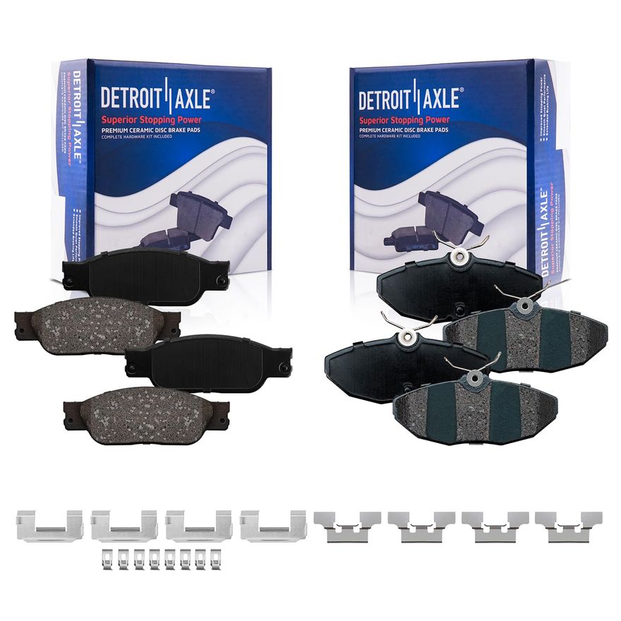 Main Image - Front Rear Ceramic Brake Pads