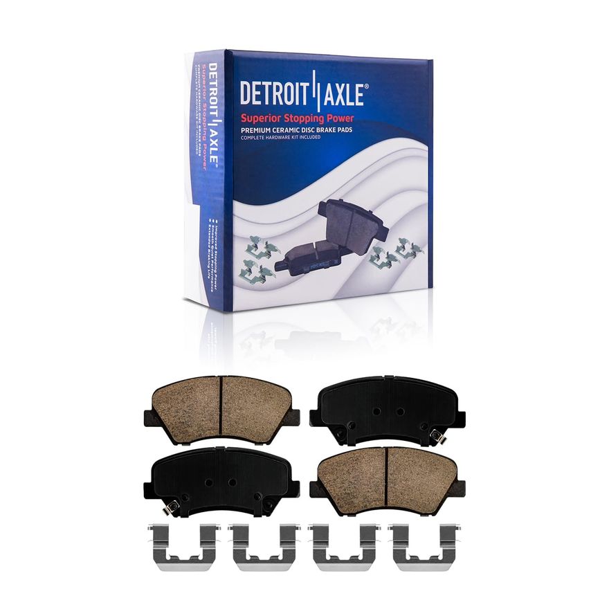 Front Ceramic Brake Pad - P-1543 x2