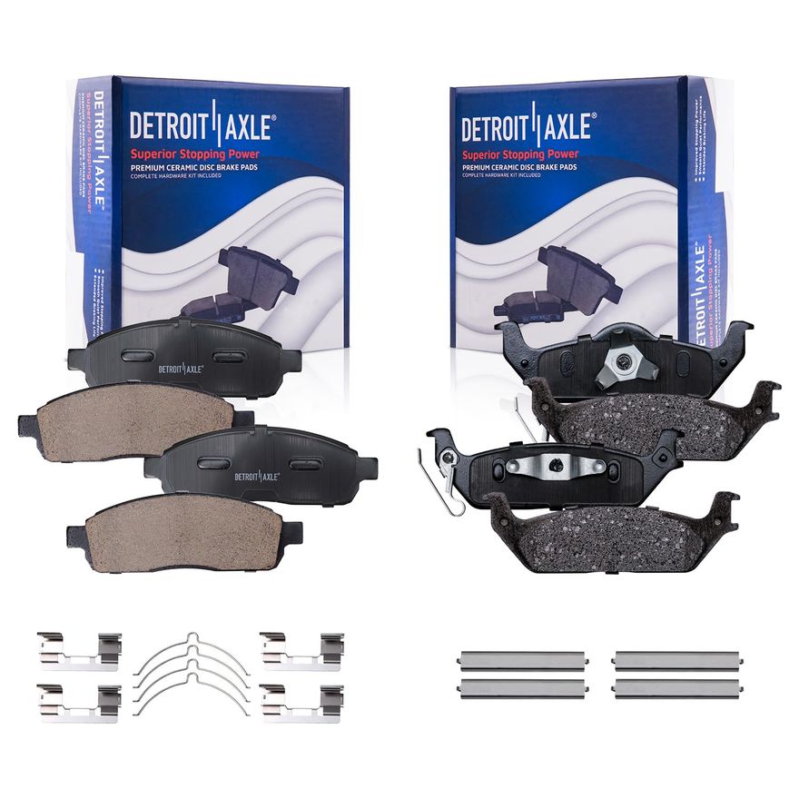 Main Image - Front Rear Ceramic Brake Pads