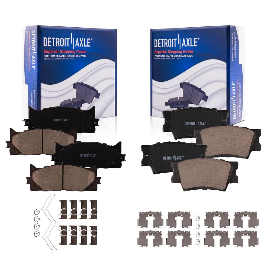 Main Image - Front Rear Ceramic Brake Pads