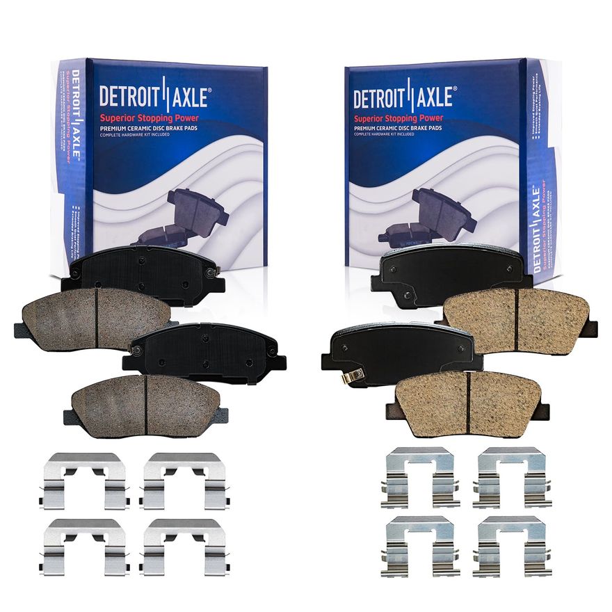 Main Image - Front Rear Ceramic Brake Pads