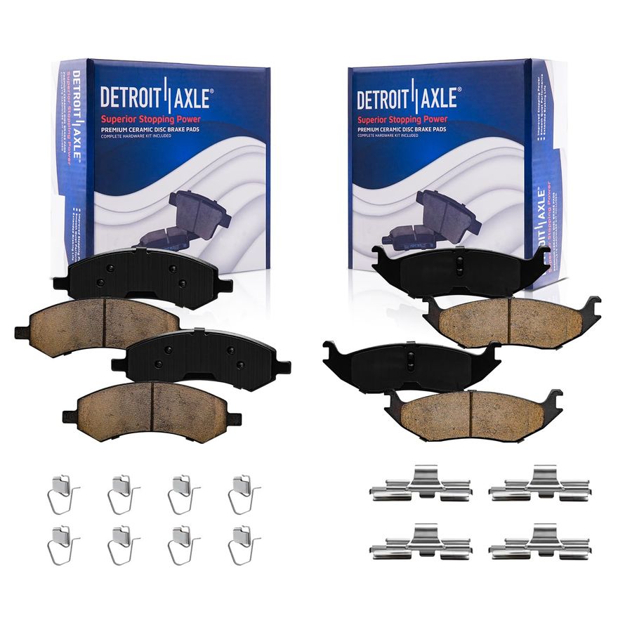 Main Image - Front Rear Ceramic Brake Pads