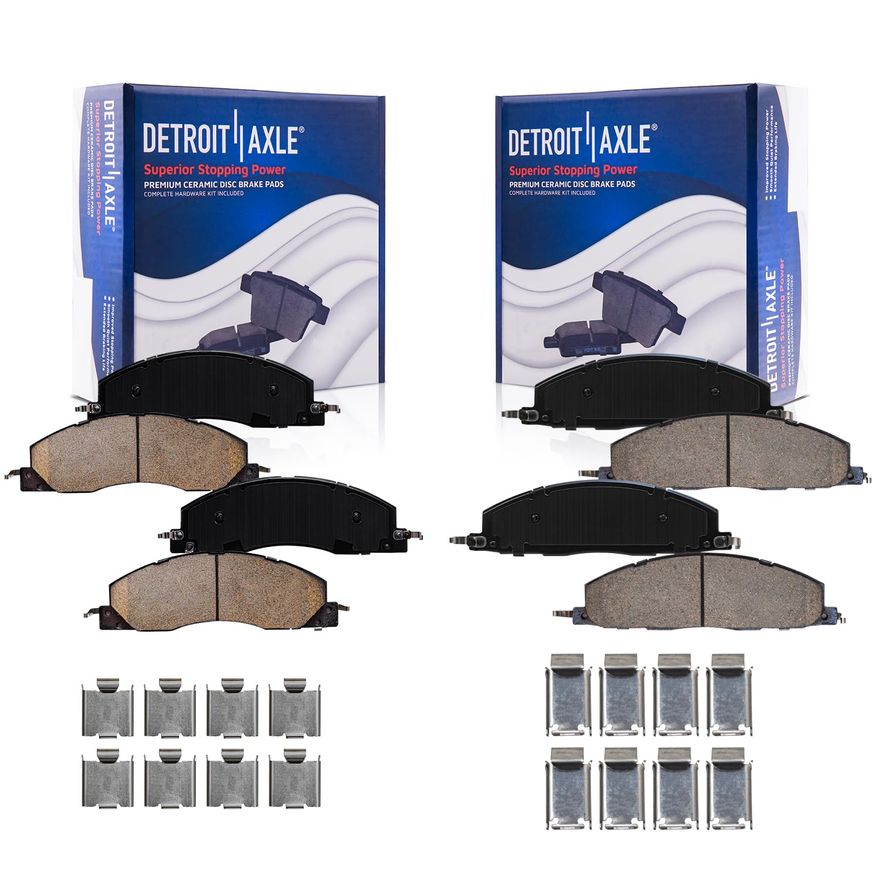 Main Image - Front Rear Ceramic Brake Pads