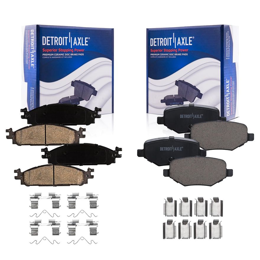 Main Image - Front Rear Ceramic Brake Pads