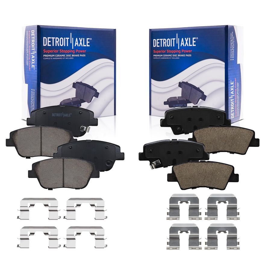 Main Image - Front Rear Ceramic Brake Pads