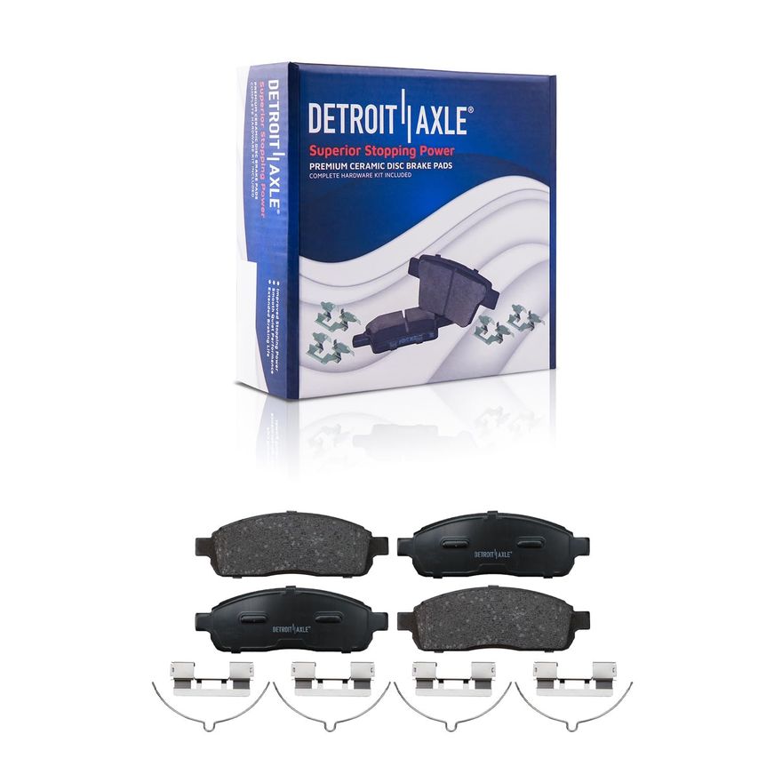 Rear Ceramic Brake Pad - P-1012 x2