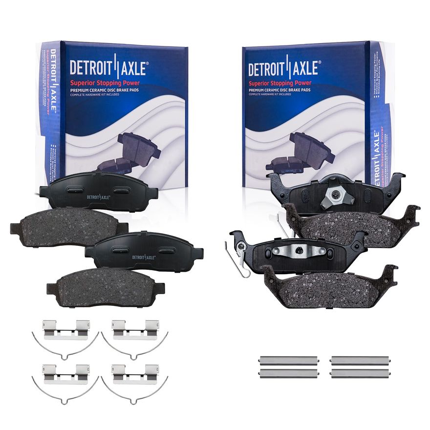 Main Image - Front Rear Ceramic Brake Pads