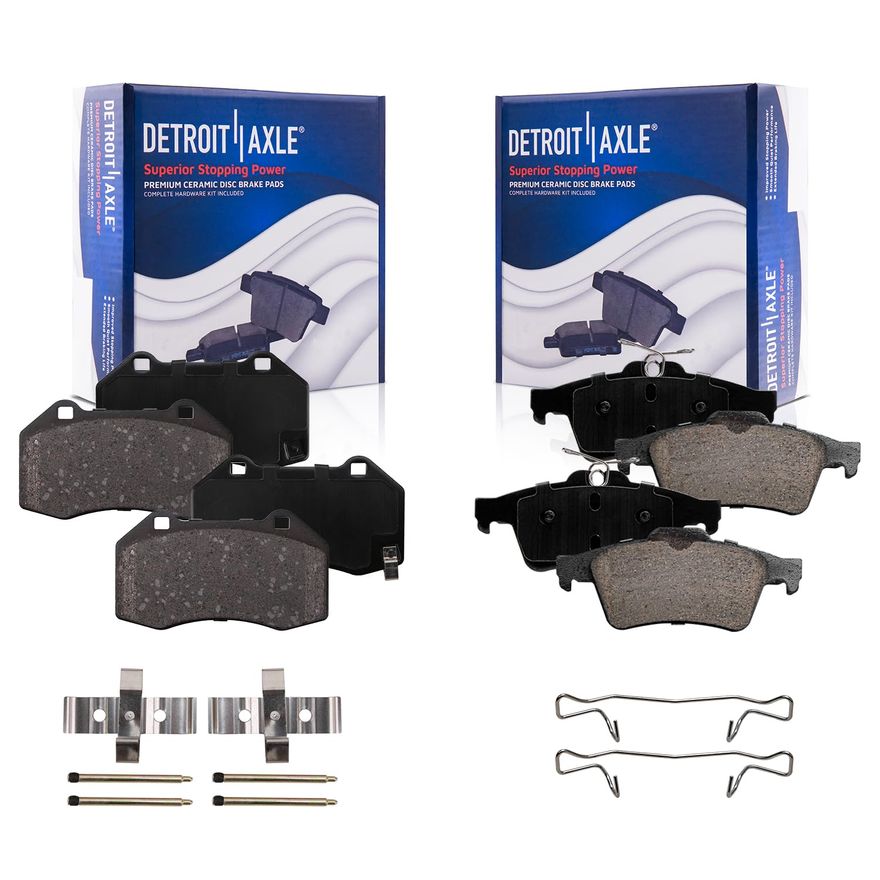 Main Image - Front Rear Ceramic Brake Pads