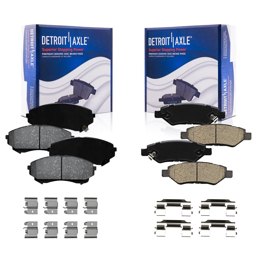 Main Image - Front Rear Ceramic Brake Pads