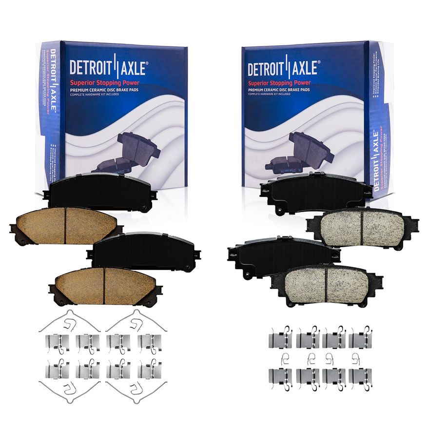 Main Image - Front Rear Ceramic Brake Pads