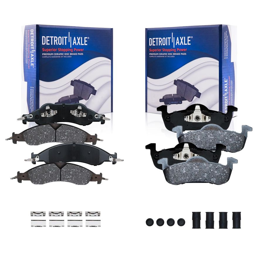 Main Image - Front Rear Ceramic Brake Pads