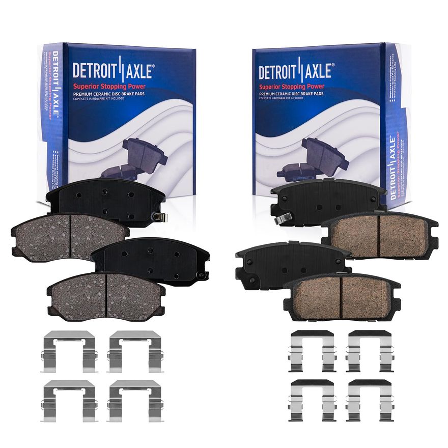 Main Image - Front Rear Ceramic Brake Pads