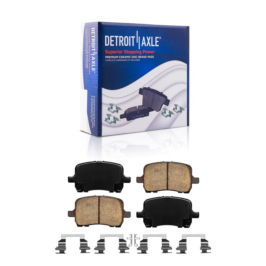 Front Ceramic Brake Pads - P-1160 x2