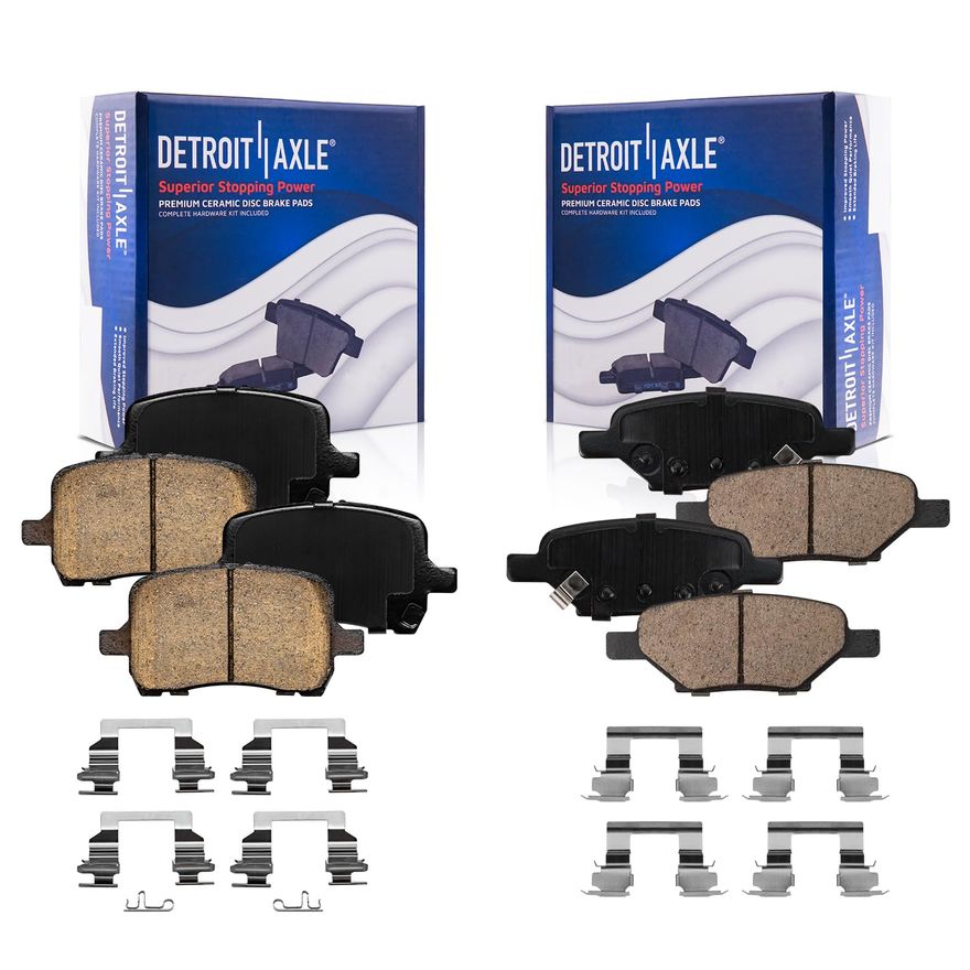 Main Image - Front Rear Ceramic Brake Pads