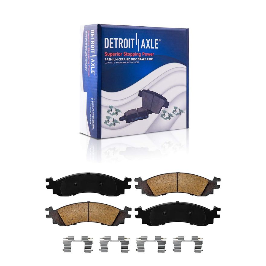 Front Ceramic Brake Pad - P-1158 x2