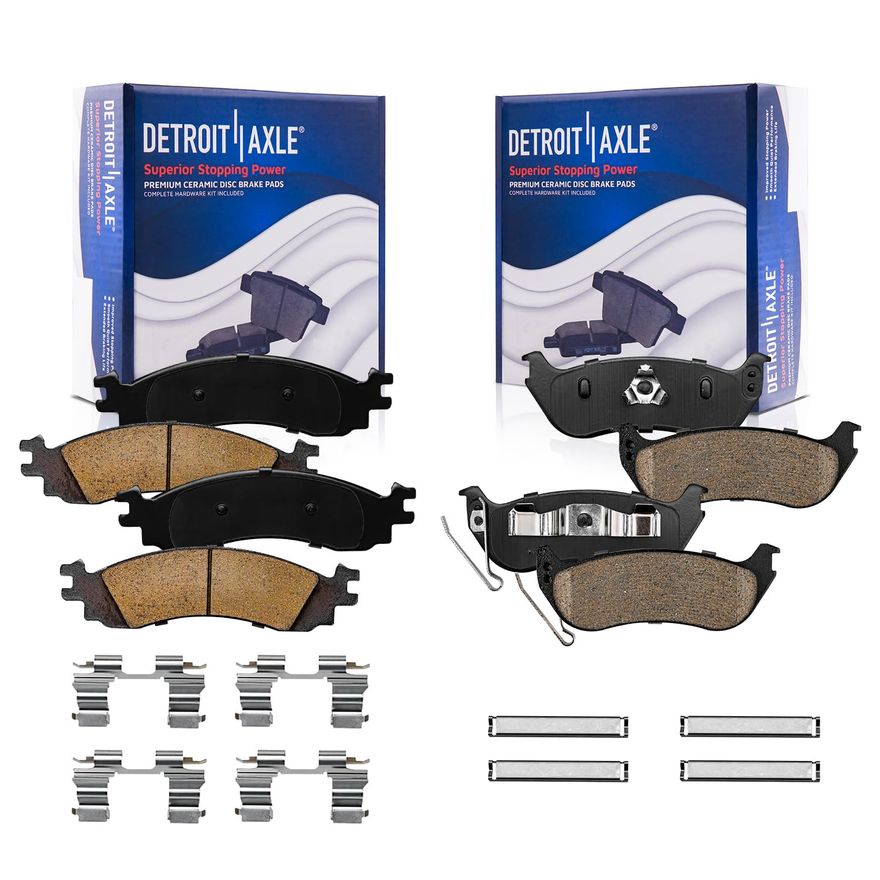 Main Image - Front Rear Ceramic Brake Pads