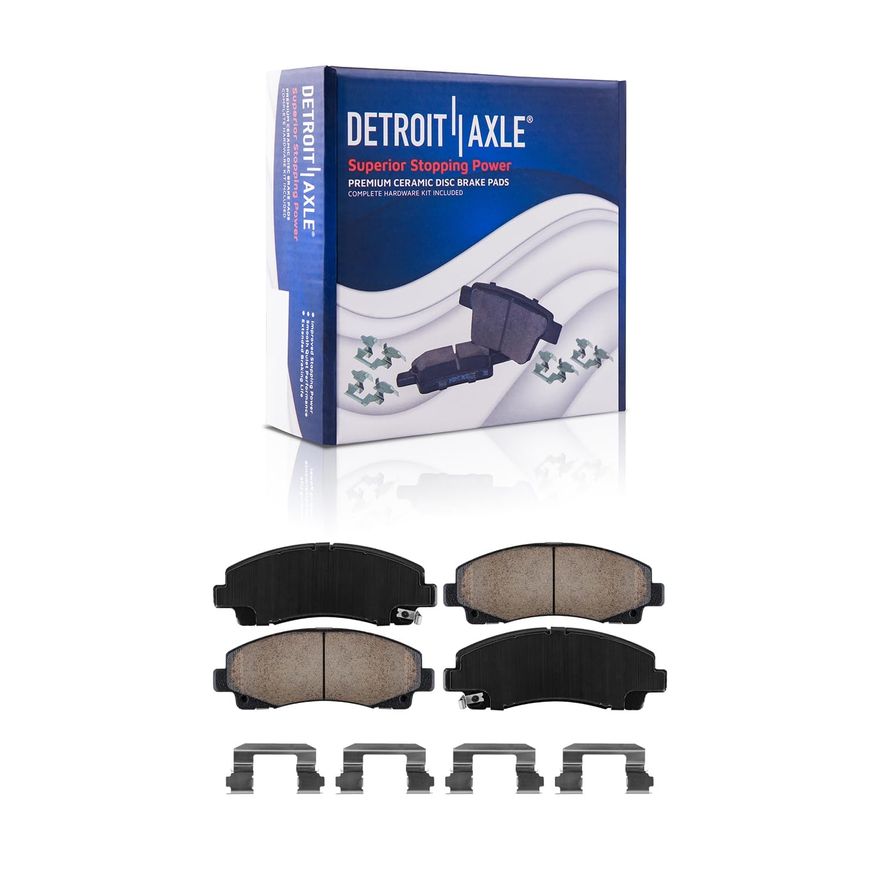 Front Ceramic Brake Pad - P-1102 x2