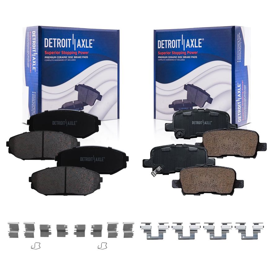 Main Image - Front Rear Ceramic Brake Pads