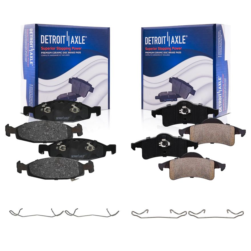 Main Image - Front Rear Ceramic Brake Pads