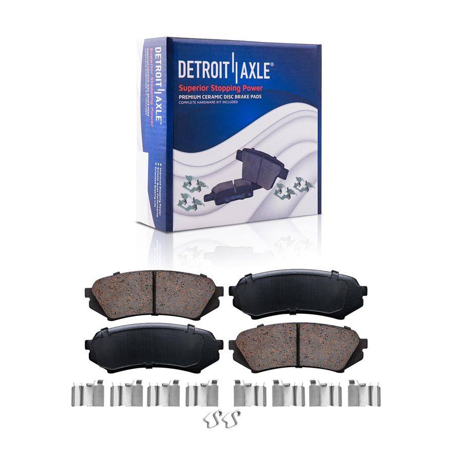 Rear Ceramic Brake Pad - P-773 x2