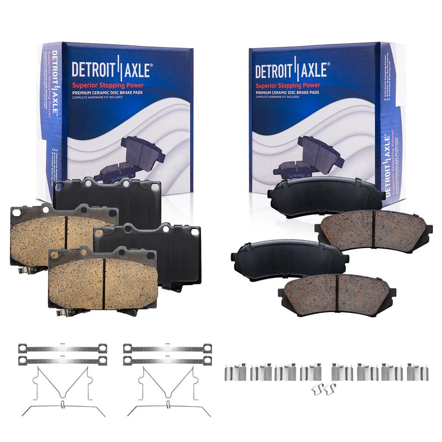 Main Image - Front Rear Ceramic Brake Pads