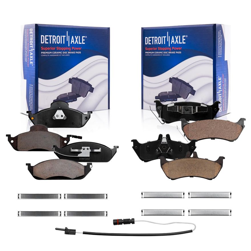 Main Image - Front Rear Ceramic Brake Pads