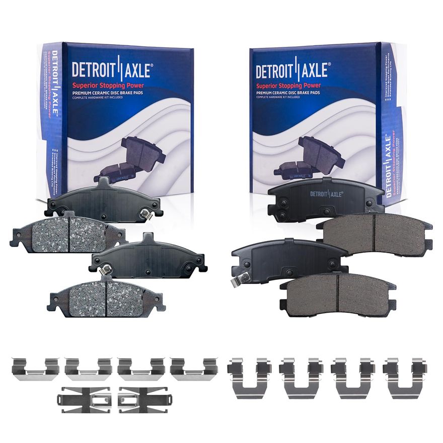 Main Image - Front Rear Ceramic Brake Pads