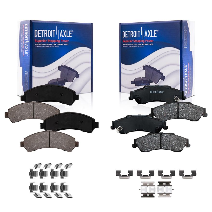 Main Image - Front Rear Ceramic Brake Pads