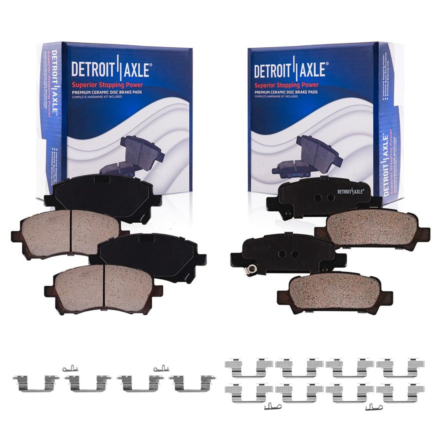 Main Image - Front & Rear Ceramic Brake Pads