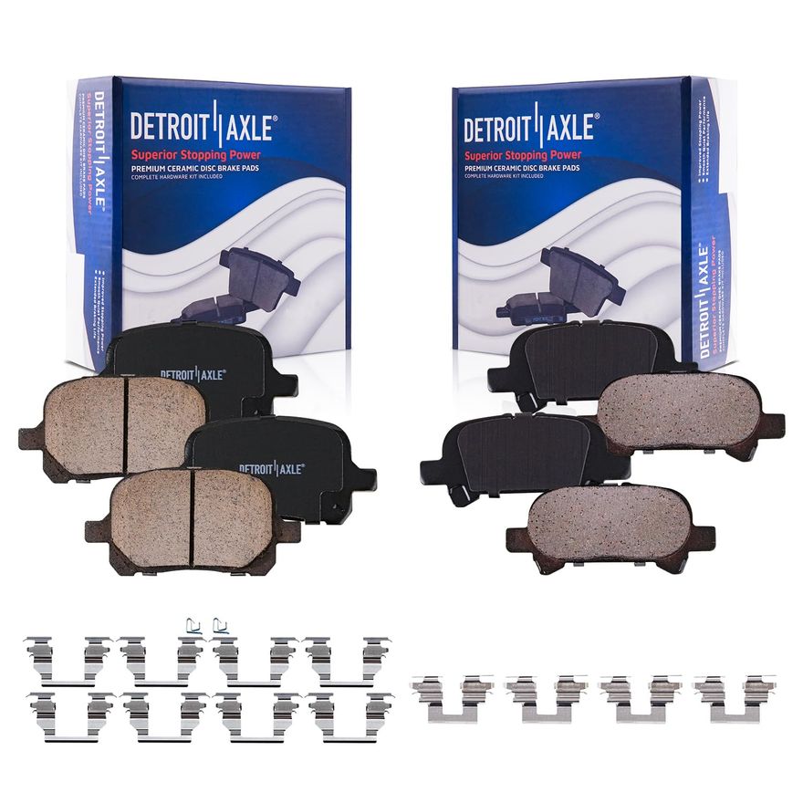 Main Image - Front Rear Ceramic Brake Pad