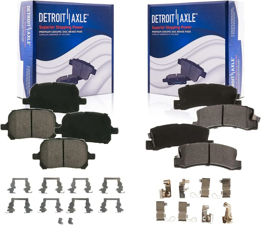 Main Image - Front Rear Ceramic Brake Pads