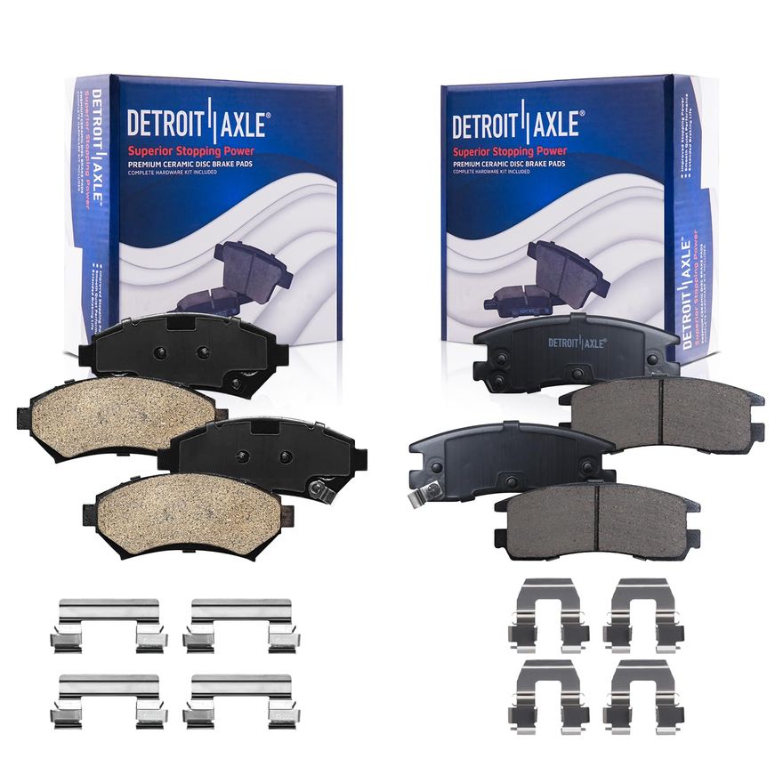 Main Image - Front & Rear Ceramic Brake Pads